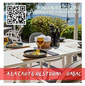 KONOBAR A LA CARTE (m/ž) - TURISTIČKI RESORT/A LA CARTE RESTORAN - RABAC, ISTRA