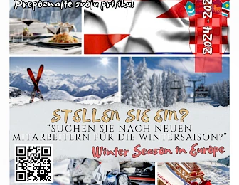 Suchen Sie qualifiziertes Personal für eine erfolgreiche neue Saison? WINTERSAISON 2024/2025 - Kroatien, Österreich, Slowenien, Deutschland, Schweiz, Frankreich, Italien