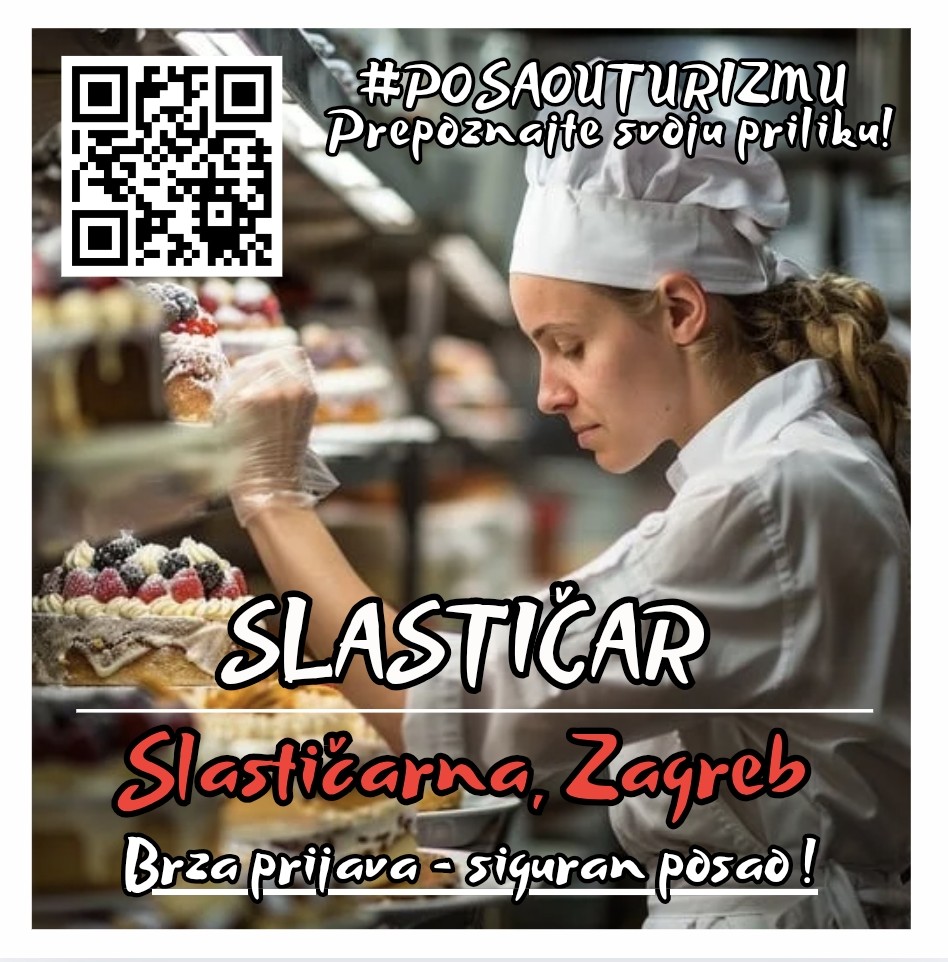 SLASTIČAR/KA (m/ž) - SLASTIČARNICA/CAFFE BAROVI, ZAGREB