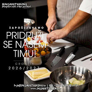 POMOĆNI KUHAR / SERVIS, BLOKOVI, PLEJTING (m/ž) - Riblji restoran, Primošten 