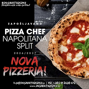 PIZZA CHEF - NAPOLITANA (m/ž) - PIZZA BAR, SPLIT CENTAR 