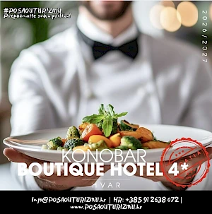 RESTORANSKI KONOBAR (m/ž) - Hotel, Restoran, Hvar
