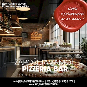 KONOBAR (m/ž) - Pizzeria Bar, Zagreb