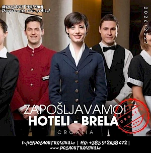 VODITELJ PARKINGA (m/ž) - Hoteli 4* i 5*, Brela