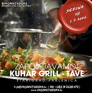 KUHAR - TAVE / GRILL (m/ž) - Konoba, Starigrad Paklenica