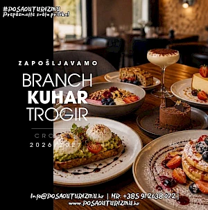 KUHAR - DORUČAK, BRUNCH, SLASTICE (m/ž) - Restoran,Trogir