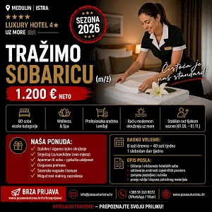 SOBARICA (m/ž) - Hotel 4*, Medulin