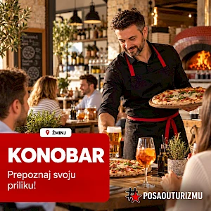 KONOBAR (m/ž) - Pizzeria, Bar, Fast Food, Žminj