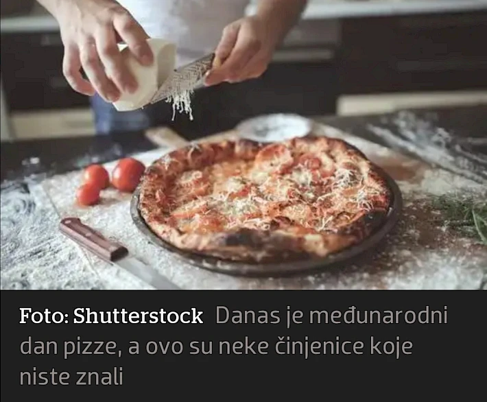 DANAS JE MEĐUNARODNI DAN PIZZE: Ovo sigurno ne znate o svojoj omiljenoj deliciji